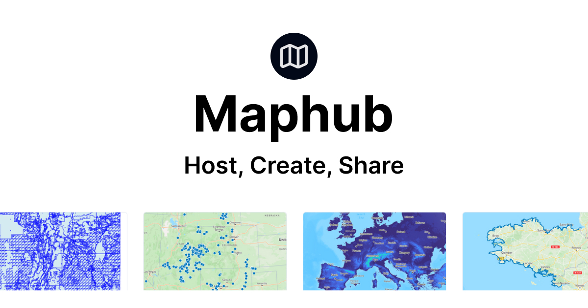 MapHub.co - Host, Share and Explore any Geospatial Data